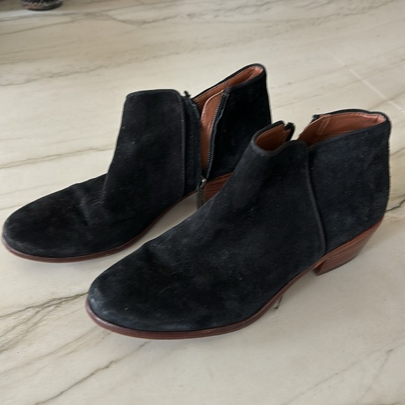 Sam Edelman Suede Petty Booties 8 - Picture 3 of 11